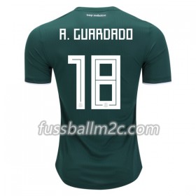 Fußballtrikots Mexiko A.Guardado 18 Heim Trikotsatz WM 2018